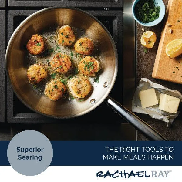 10-Inch Professional Stainless Steel Induction Frying Pan