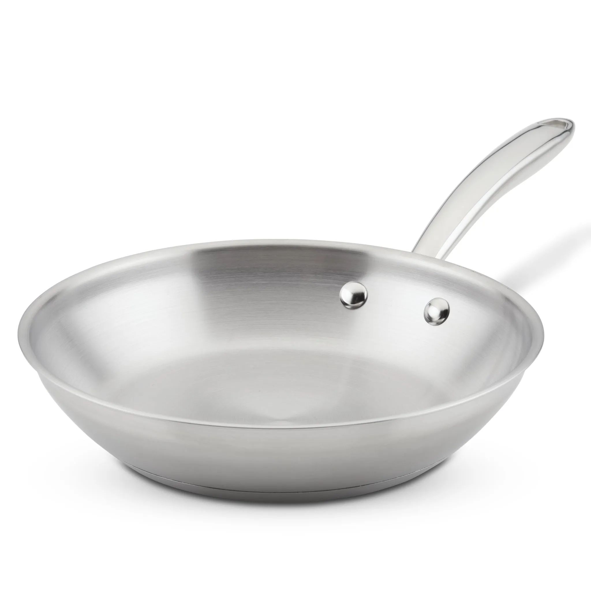 10-Inch Professional Stainless Steel Induction Frying Pan