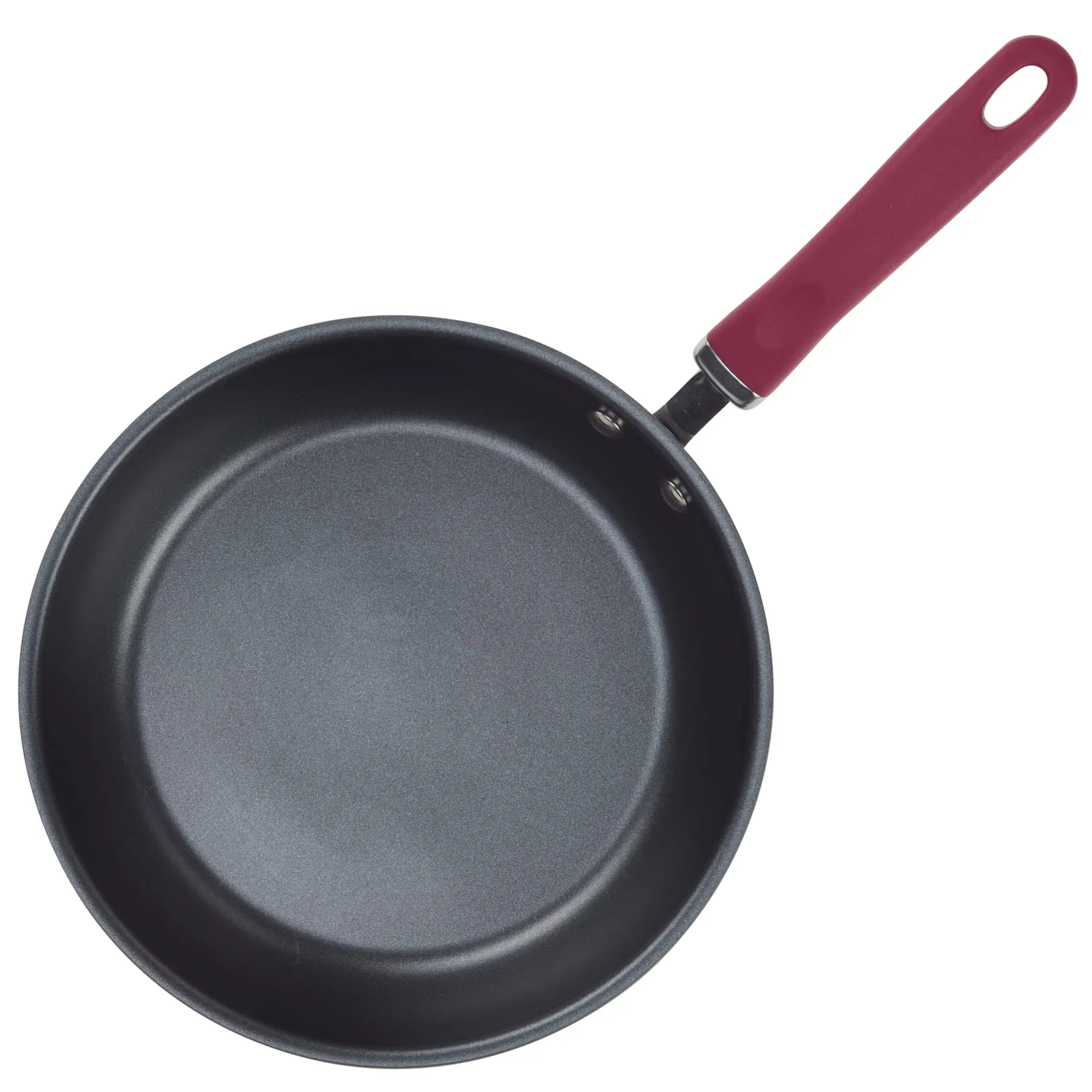 10.25-Inch Create Delicious Hard Anodized Nonstick Induction Covered Deep Frying Pan