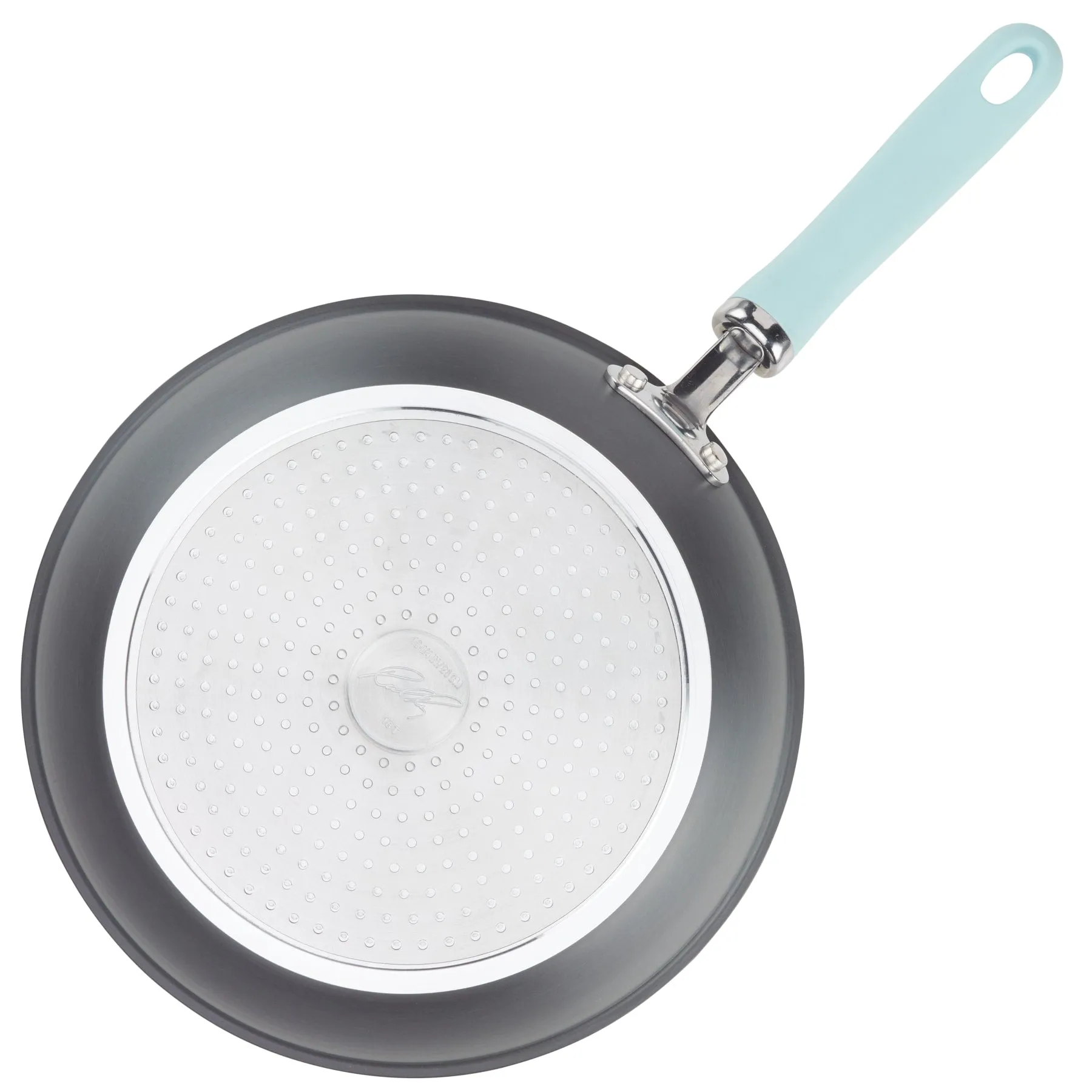 10.25-Inch Create Delicious Hard Anodized Nonstick Induction Covered Deep Frying Pan