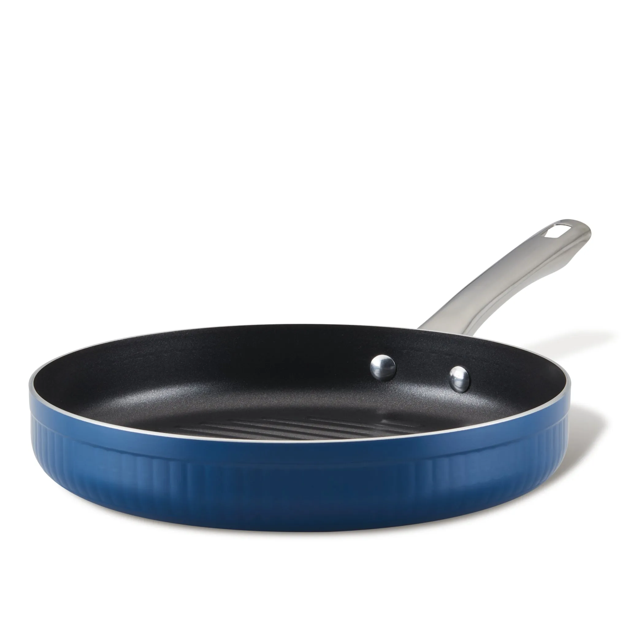 11.25-Inch Nonstick Deep Round Grill Pan
