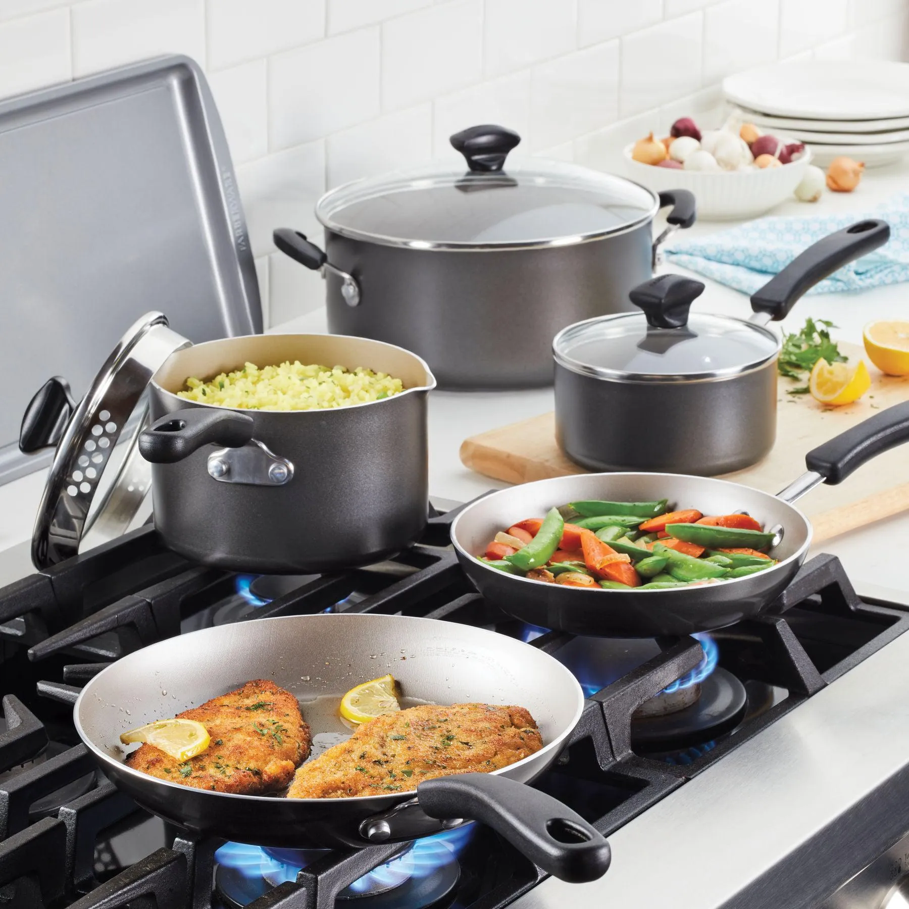 12-Inch Nonstick Frying Pan with Lid