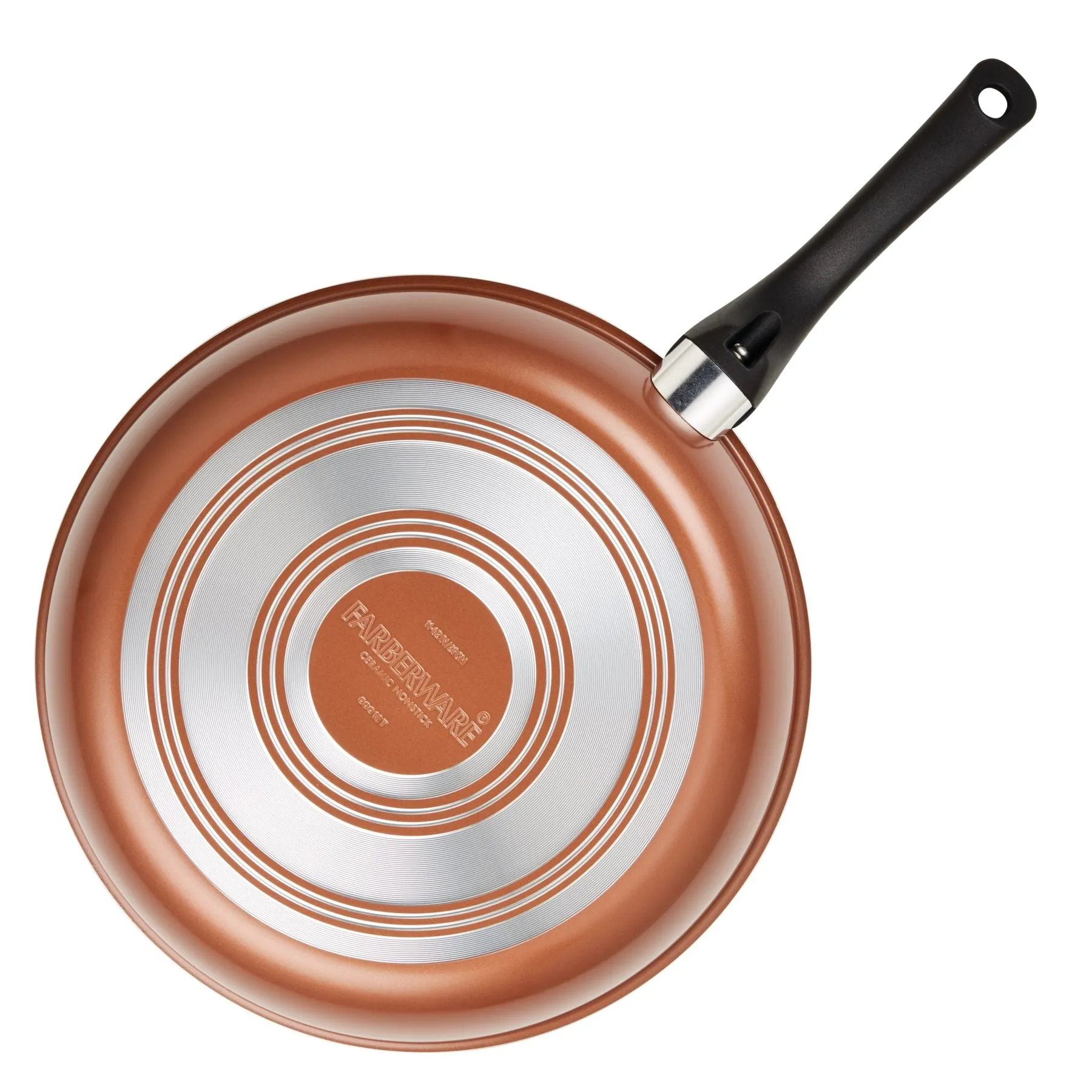 12-Piece Copper Ceramic Nonstick Cookware Set