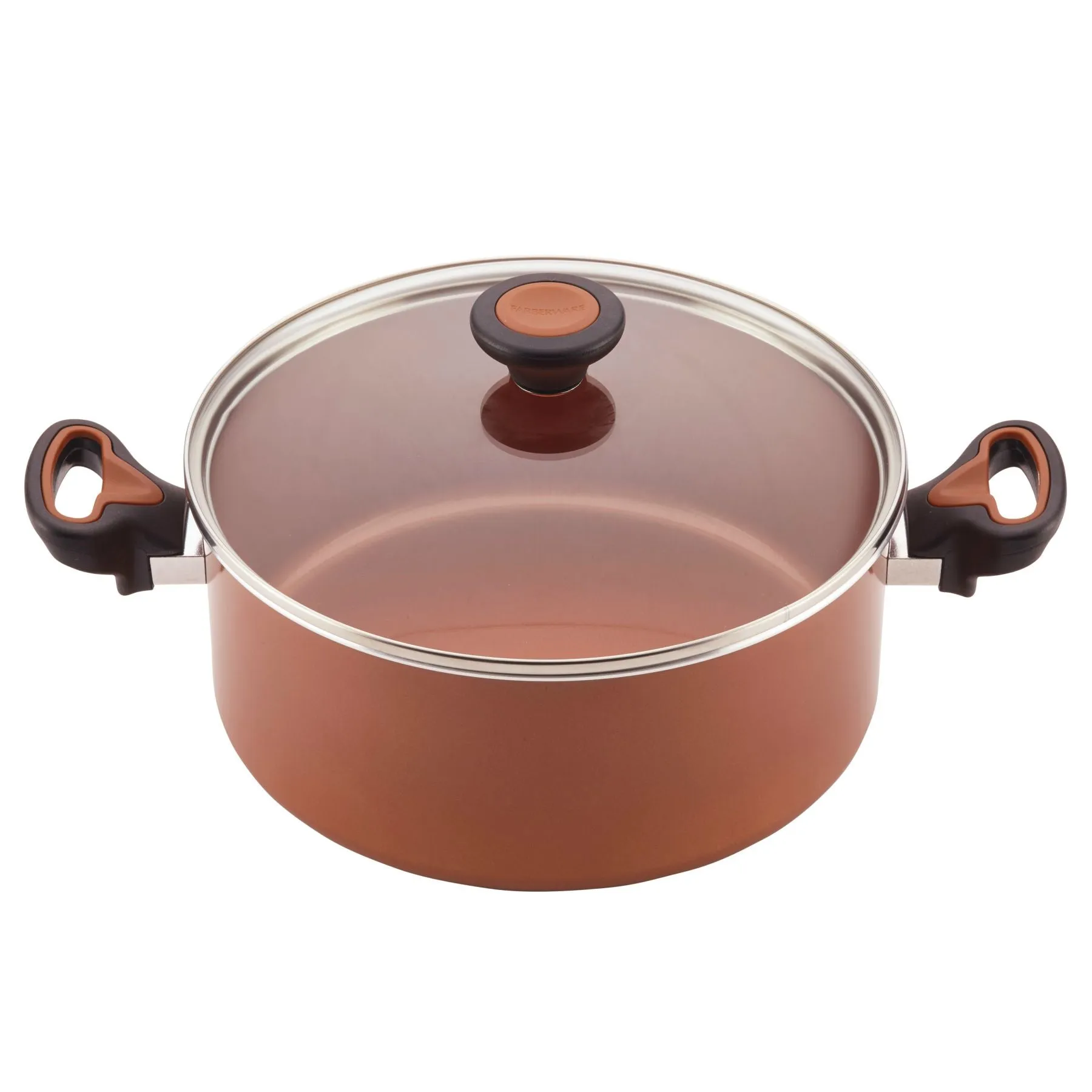 12-Piece Copper Ceramic Nonstick Cookware Set