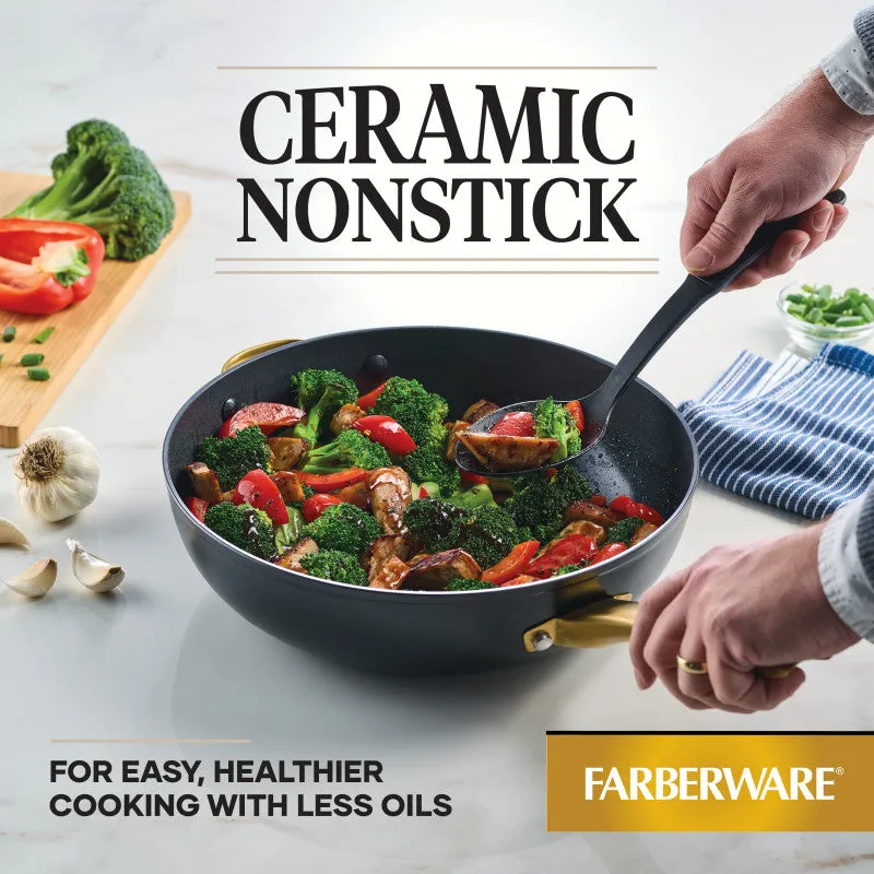12.25-Inch Stir-Fry Pan with Helper Handle