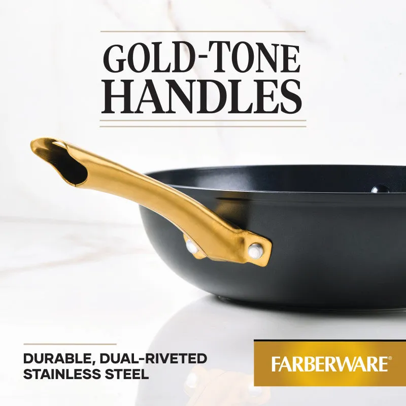 12.25-Inch Stir-Fry Pan with Helper Handle