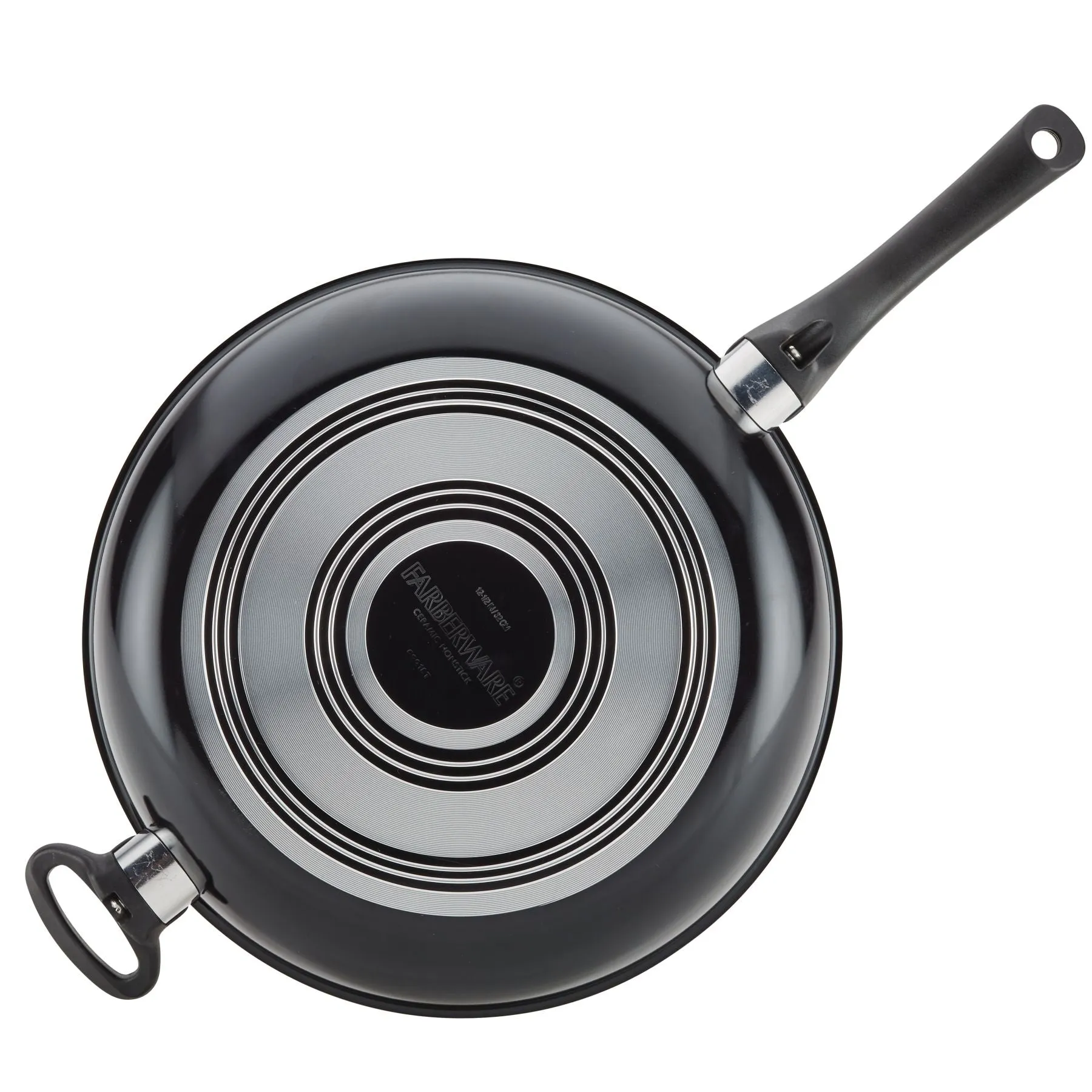 12.5-Inch Copper Ceramic Nonstick Deep Frying Pan