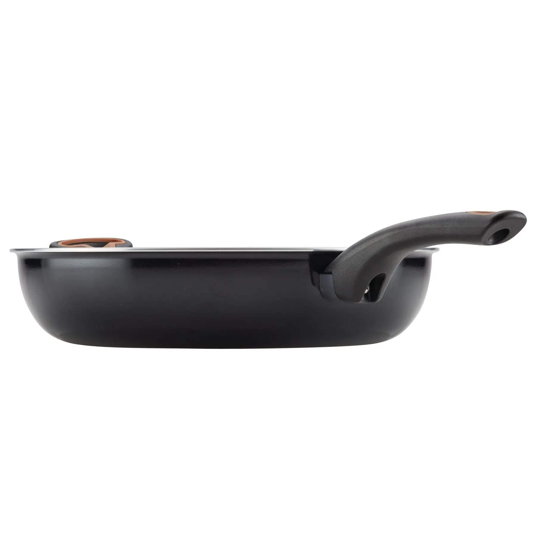 12.5-Inch Copper Ceramic Nonstick Deep Frying Pan