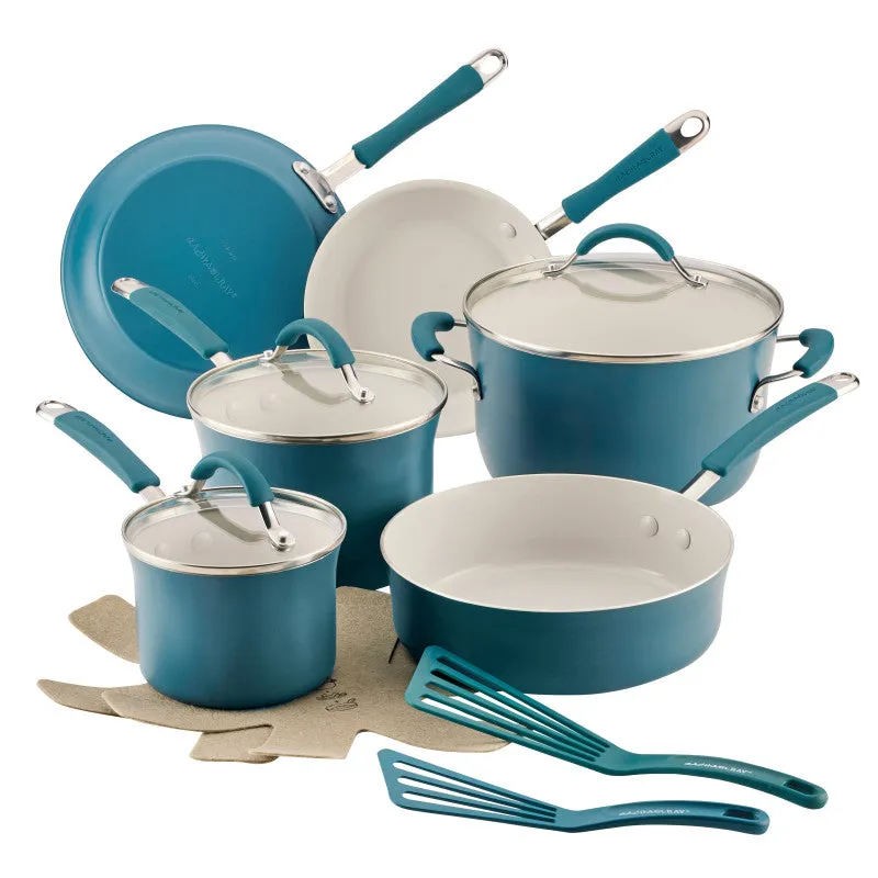 13-Piece Cucina Ceramic Nonstick Cookware Set