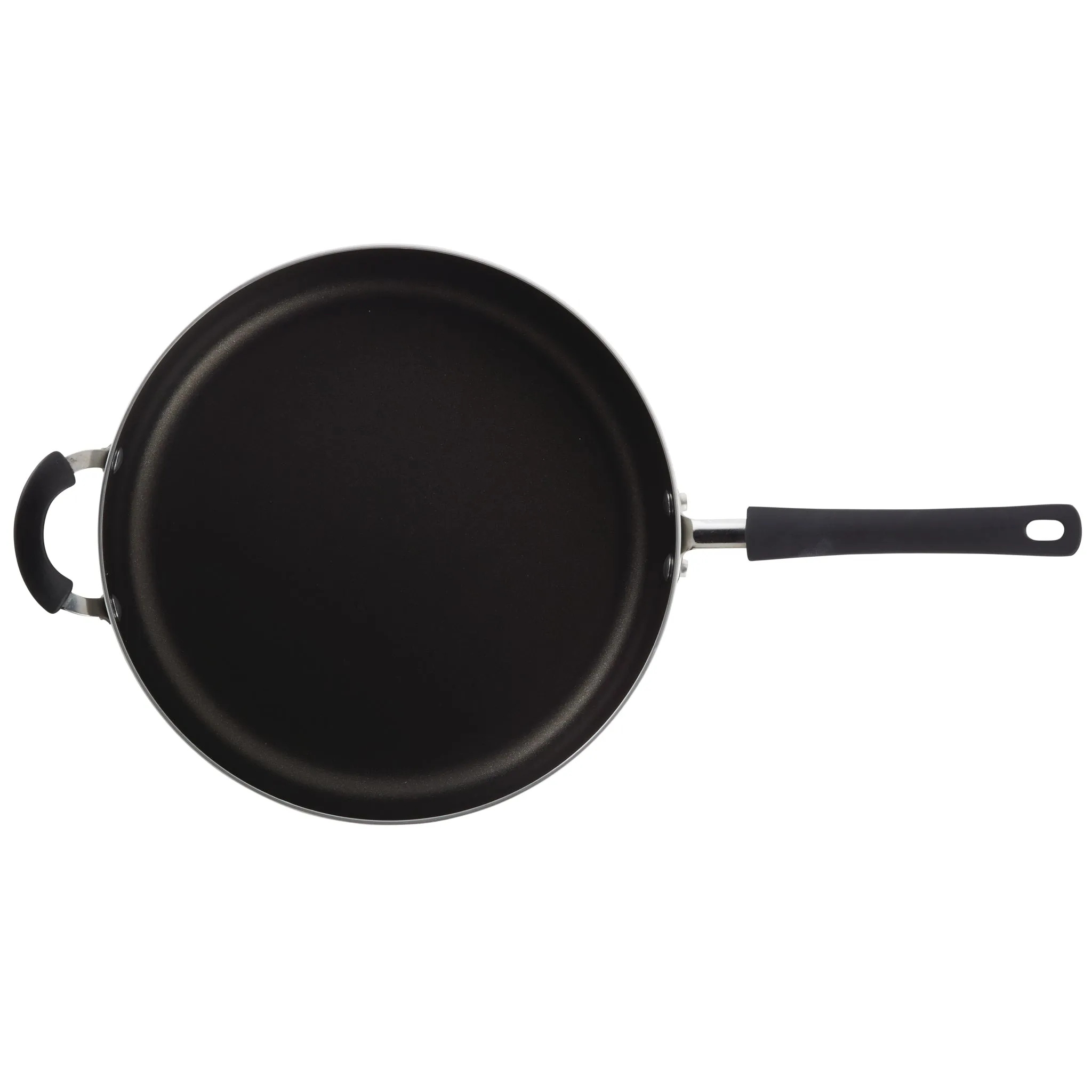 14-Inch Nonstick Frying Pan with Helper Handle
