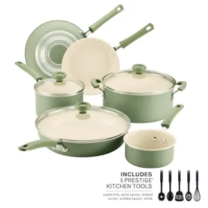 14-Piece Ceramic Nonstick Cookware Set