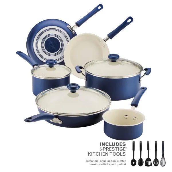 14-Piece Ceramic Nonstick Cookware Set