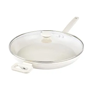 14" Granitestone Desert Collection Family Pan with Lid