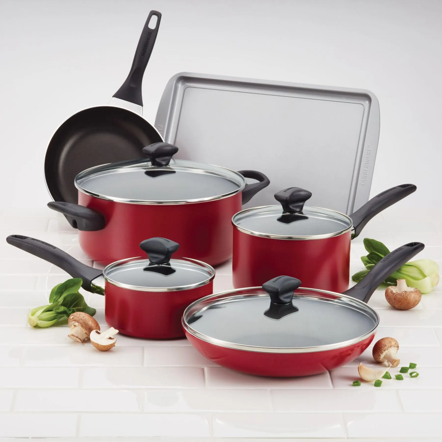 15-Piece Nonstick Cookware Set