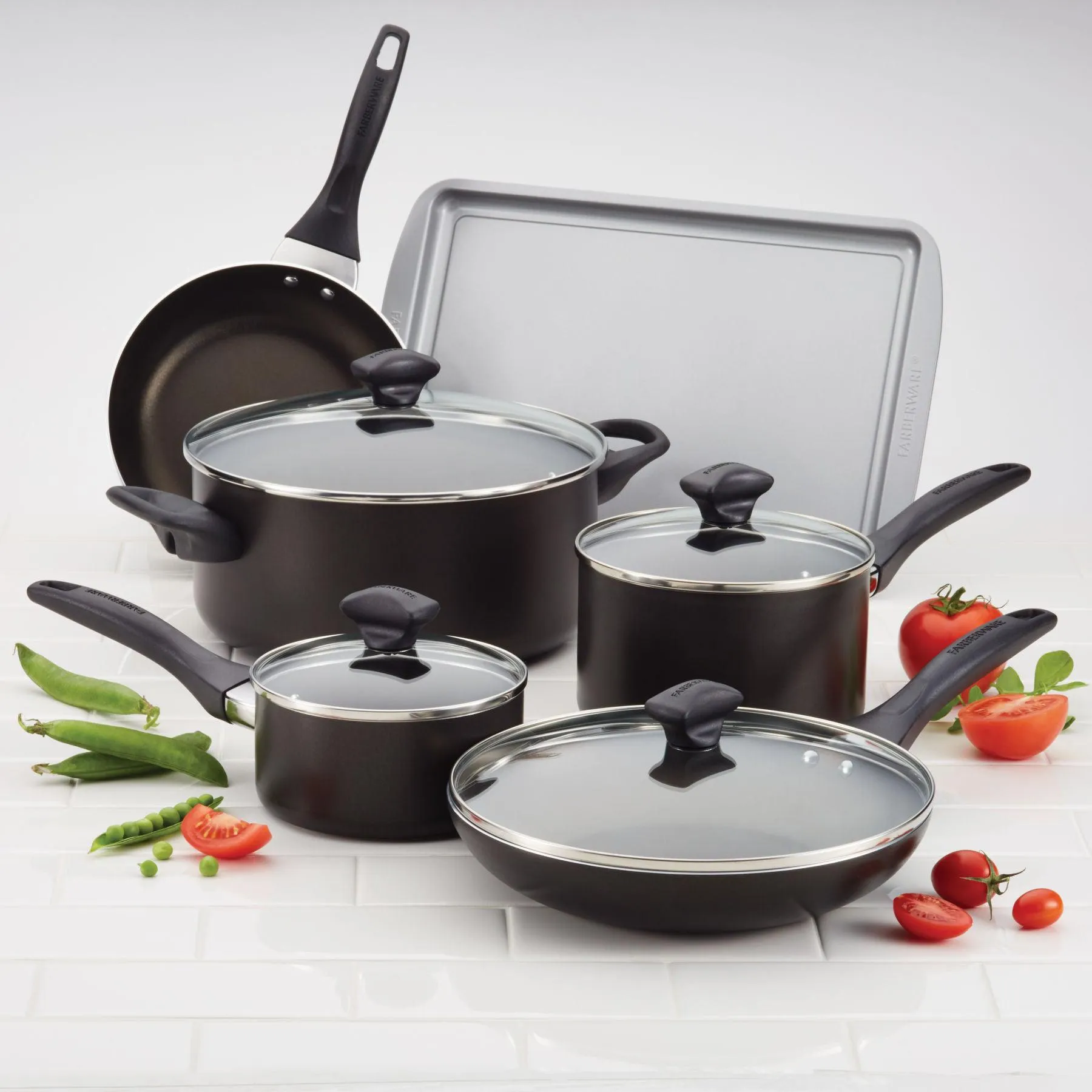15-Piece Nonstick Cookware Set