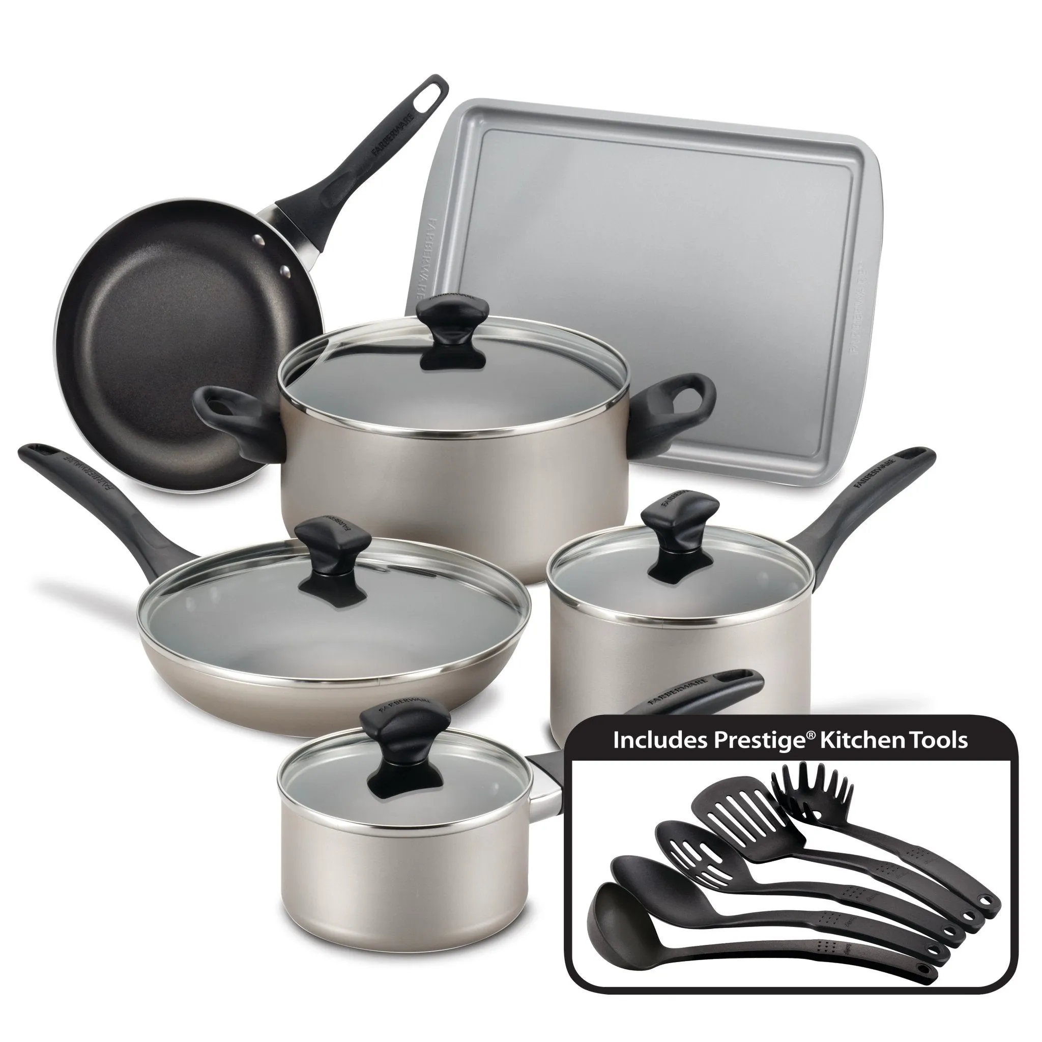 15-Piece Nonstick Cookware Set