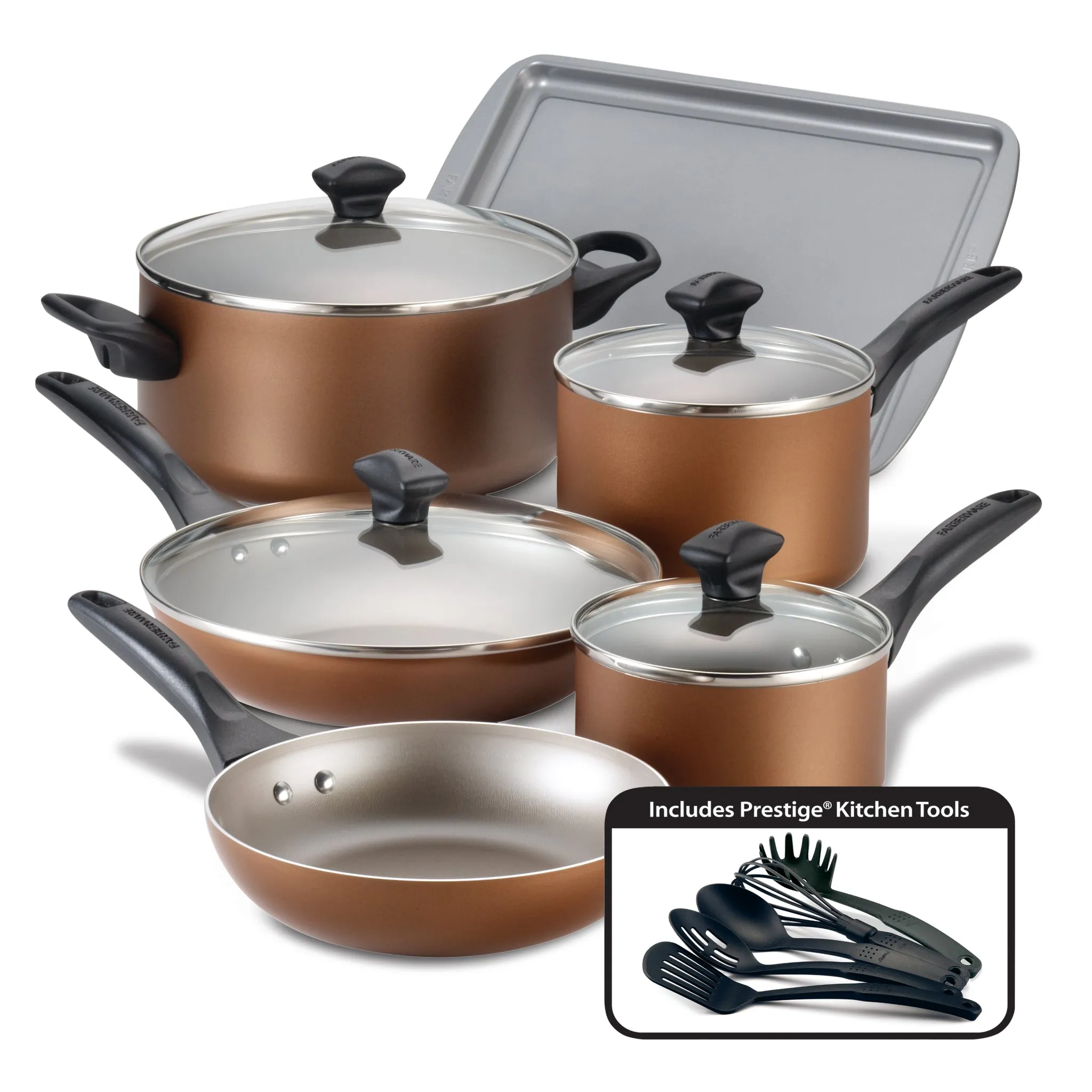 15-Piece Nonstick Cookware Set