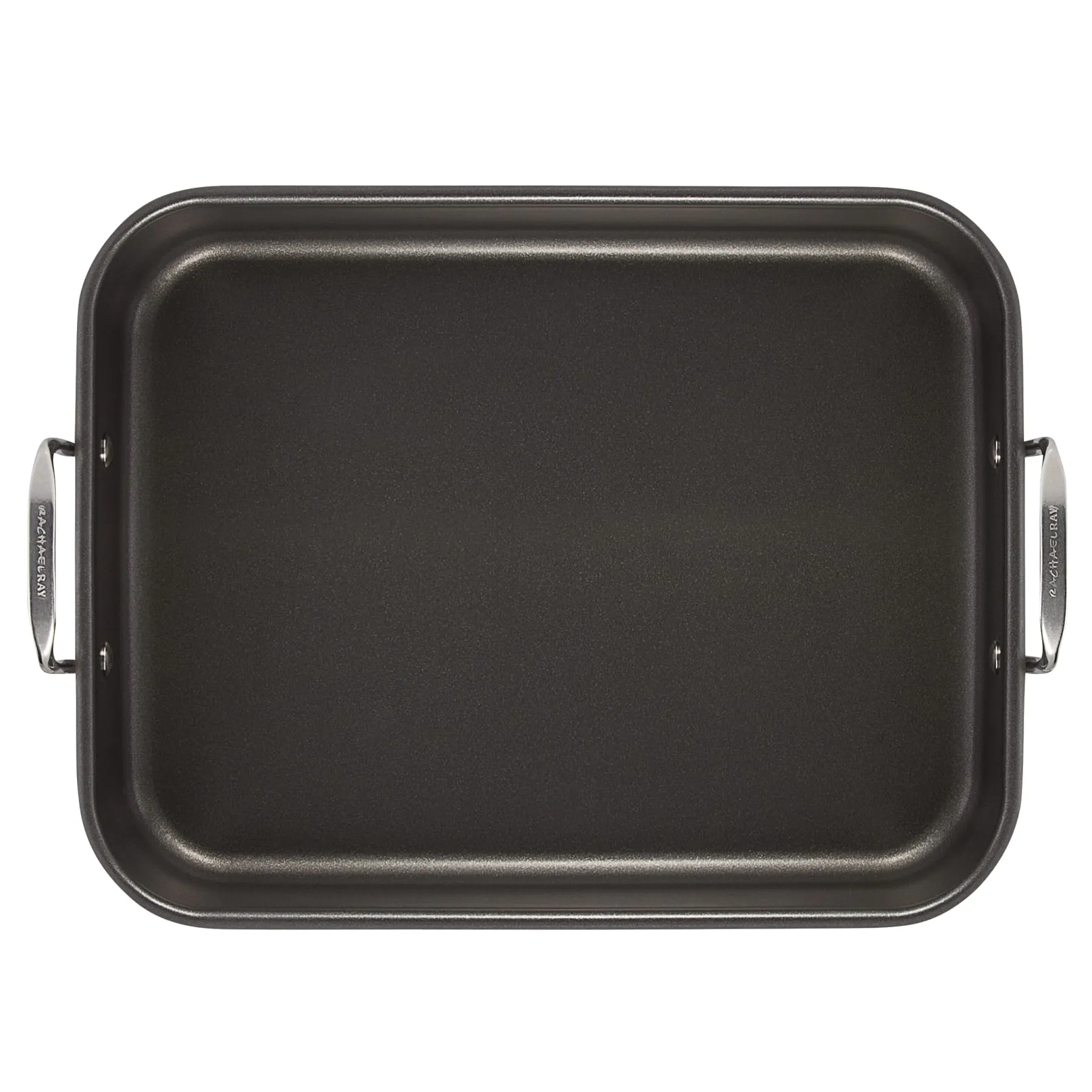 16-Inch x 12-Inch Nonstick Hard Anodized Roaster with Reversible Rack