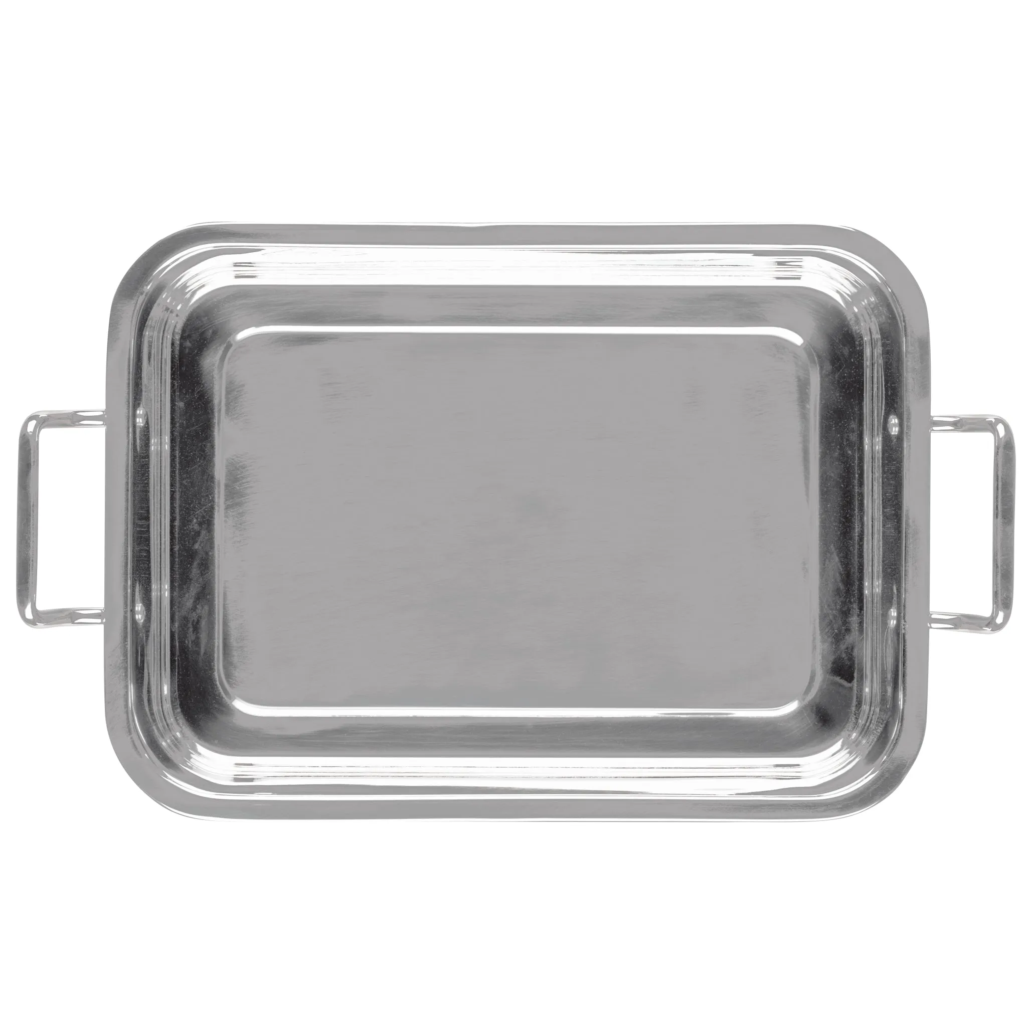 17" x 12.25" Stainless Steel Roaster with Rack