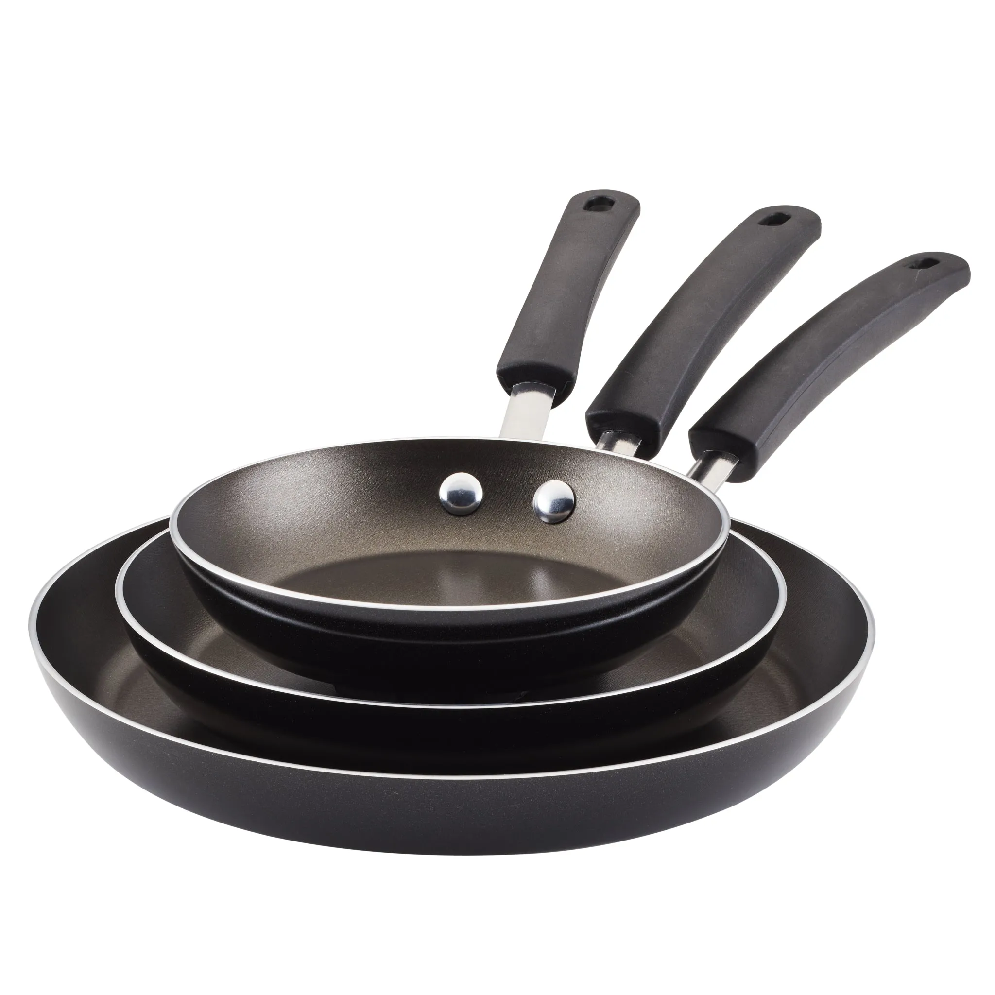 3-Piece Nonstick Frying Pan Set