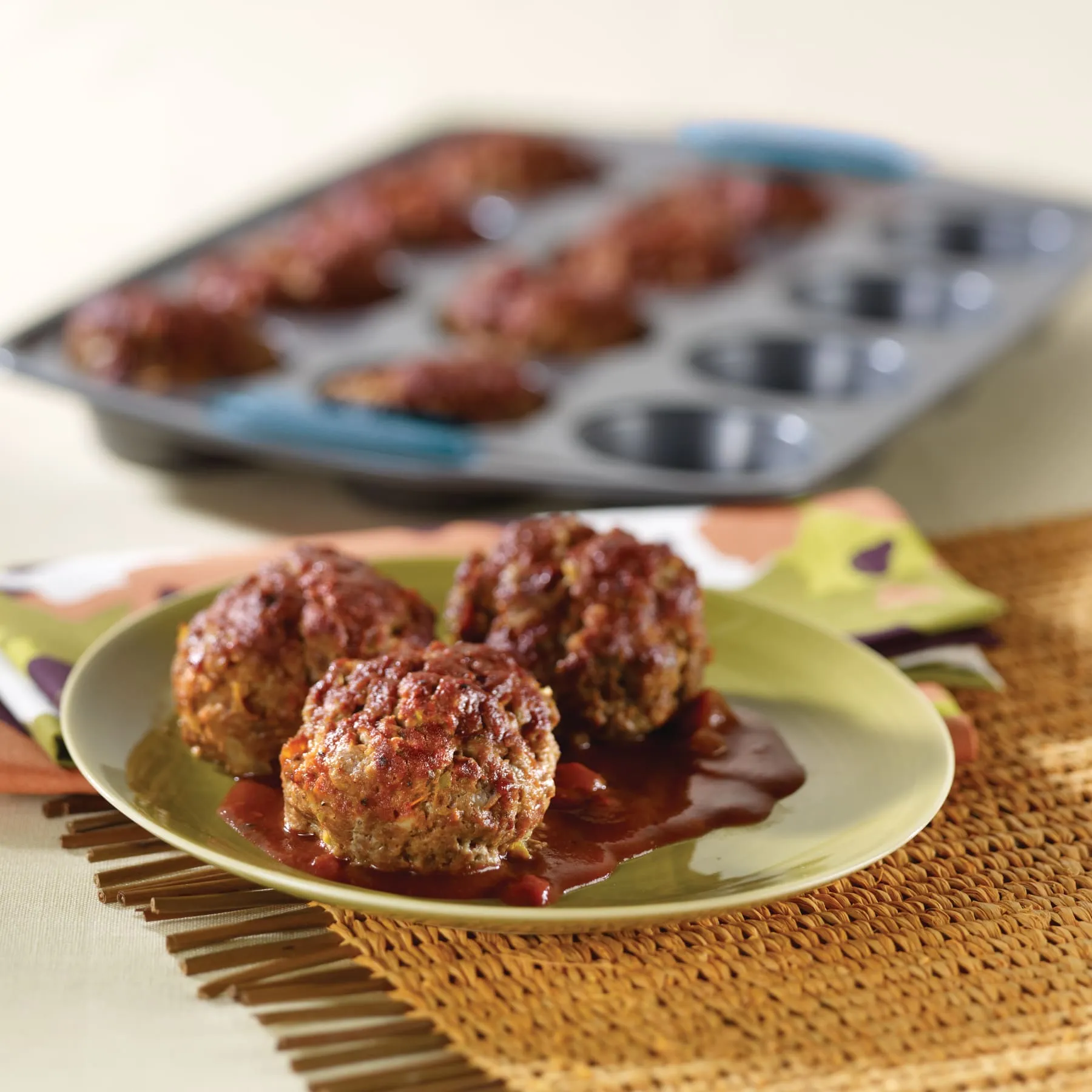 3-Piece Nonstick Muffin, Loaf, and Cake Pan Set