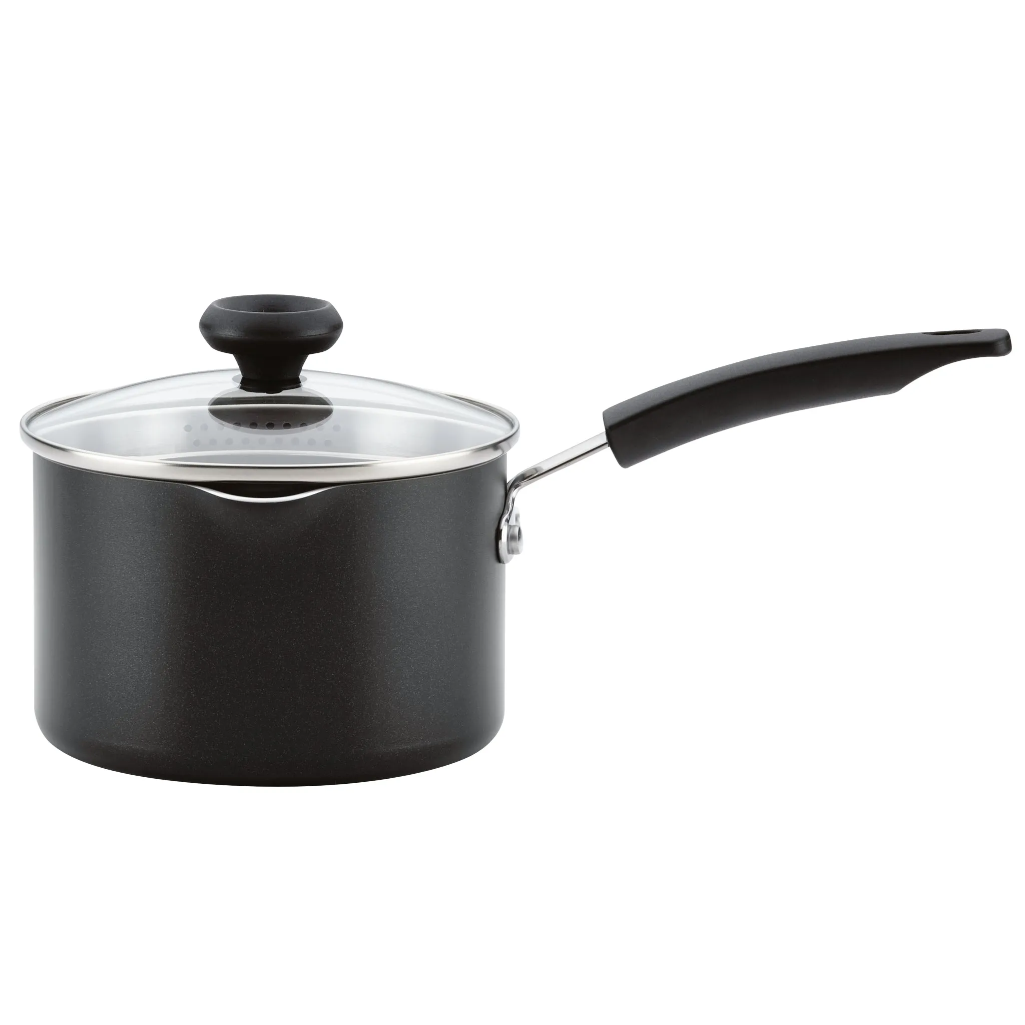 3-Quart Nonstick Straining Saucepan