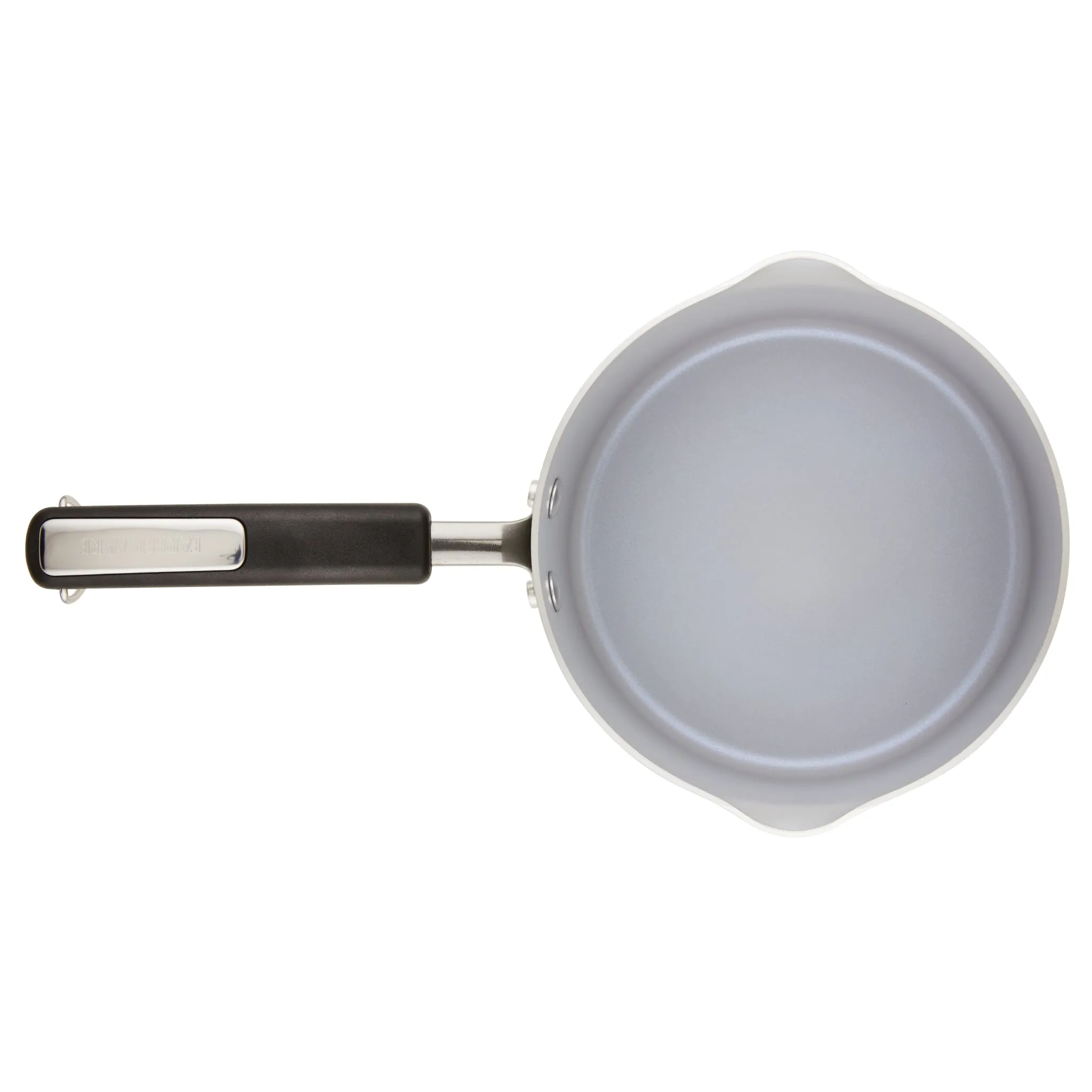 3-Quart Recycled Aluminum Nonstick Straining Saucepan