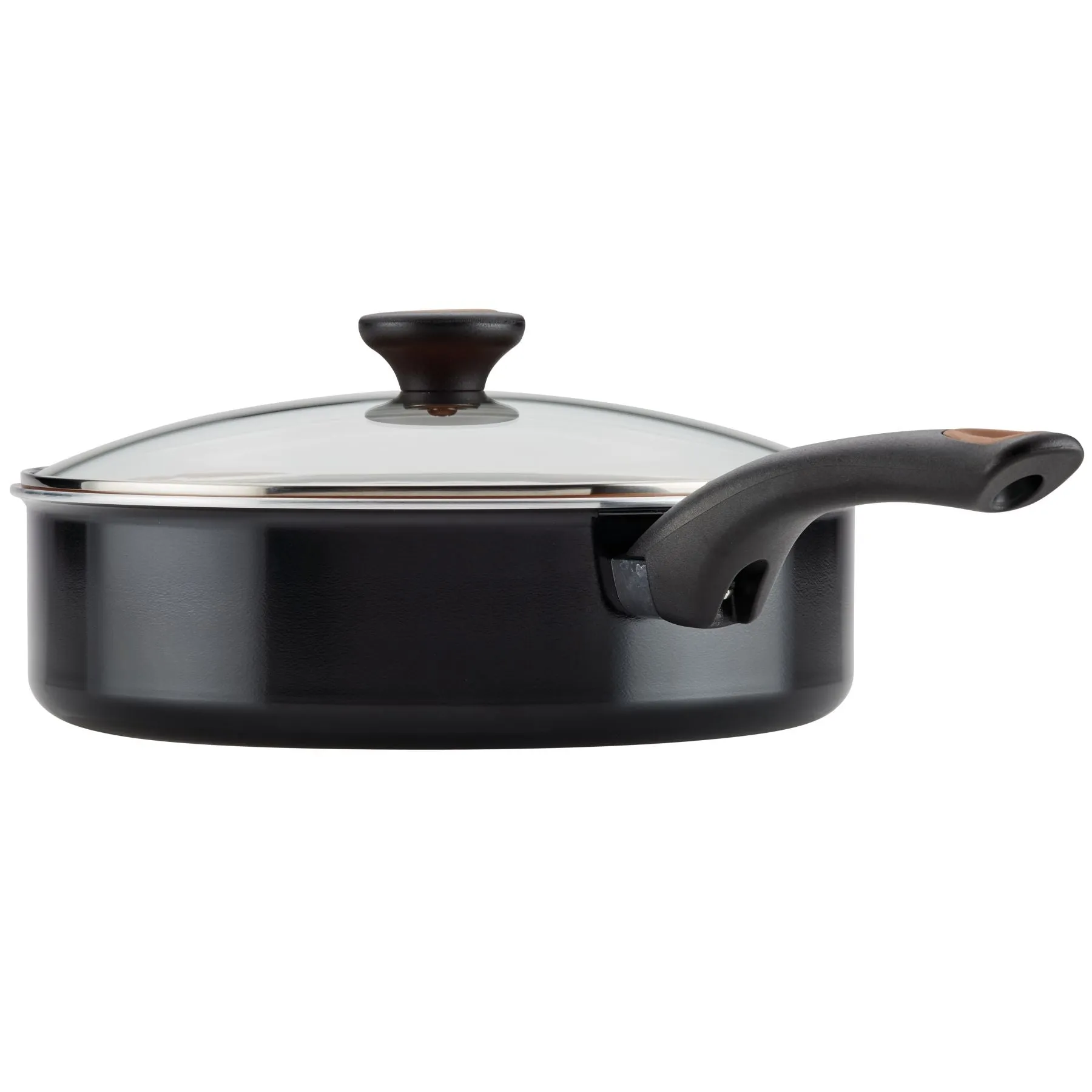 4-Quart Copper Ceramic Nonstick Saute Pan