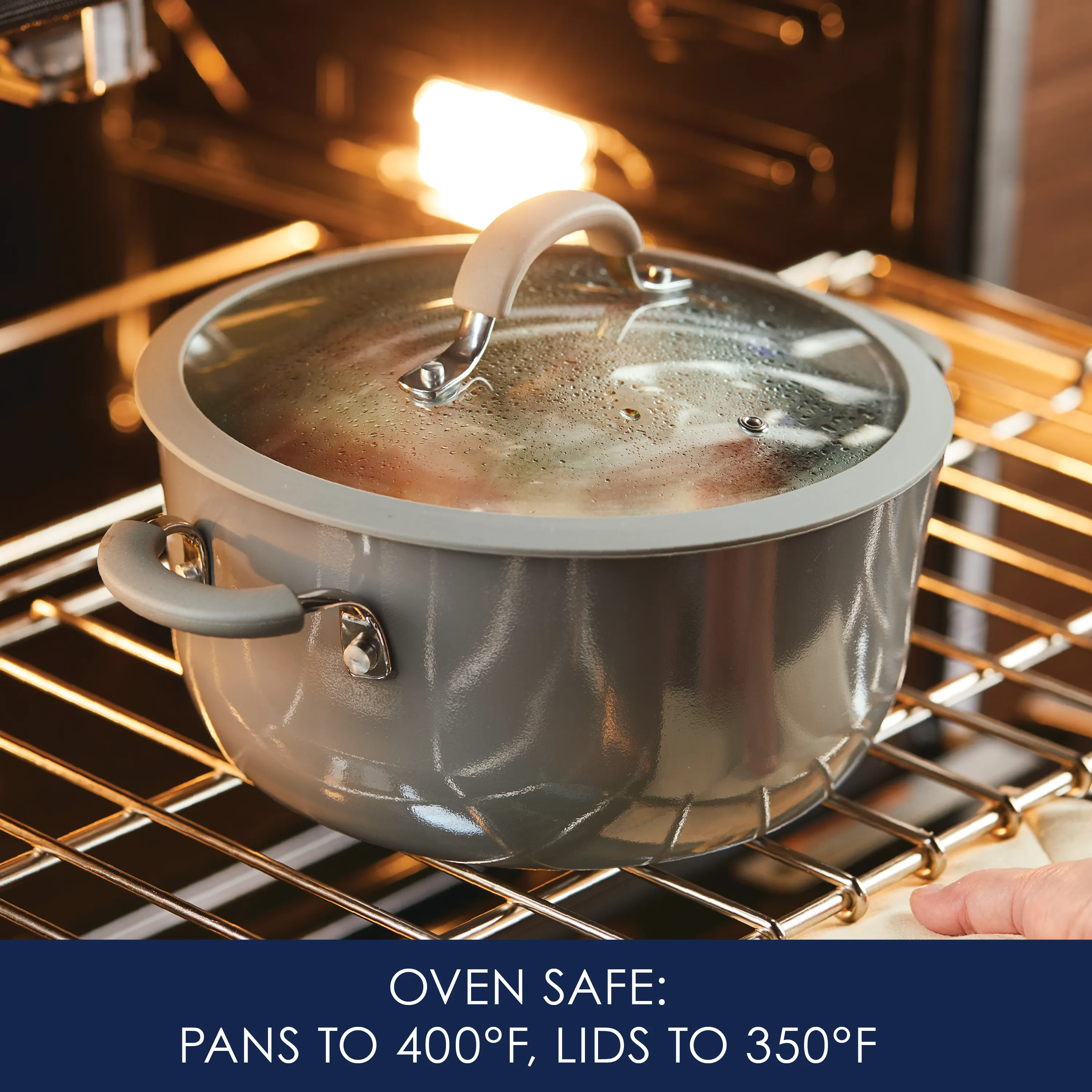 5-Quart Cook   Create Nonstick Dutch Oven with Lid