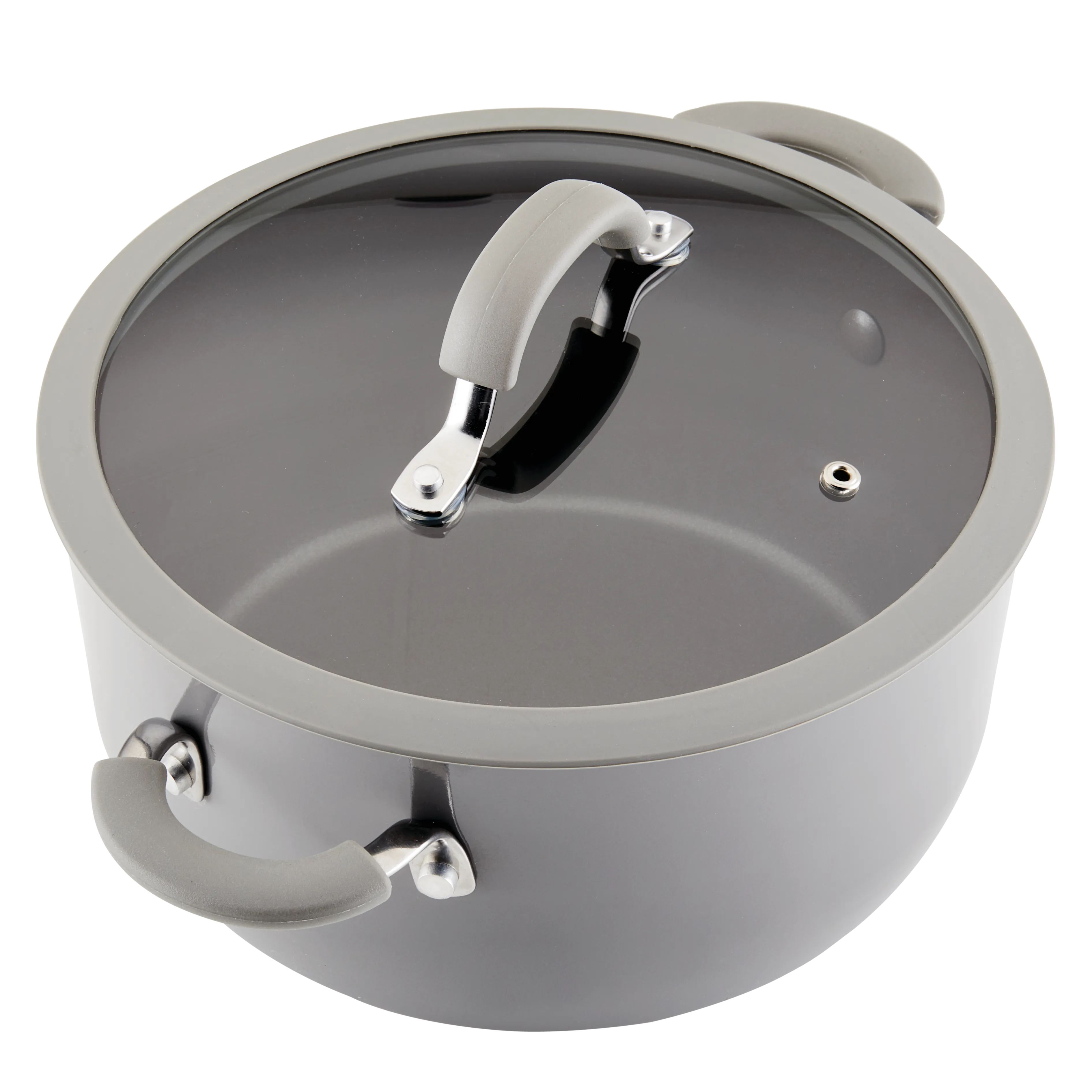 5-Quart Cook   Create Nonstick Dutch Oven with Lid