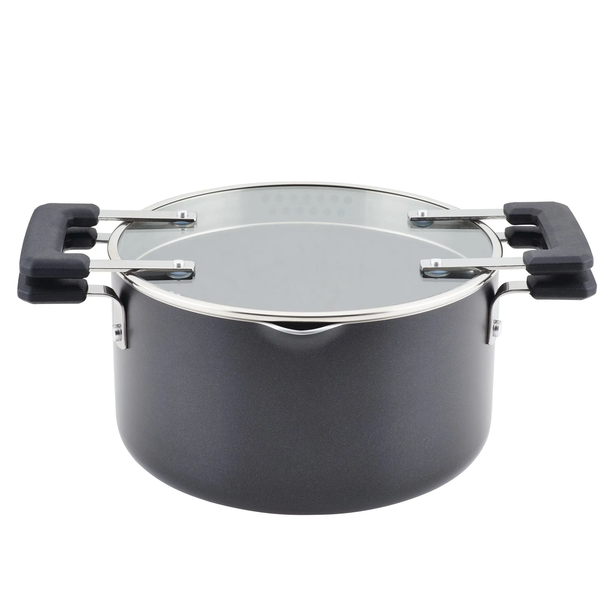 6-Quart Nonstick Straining Saucepot