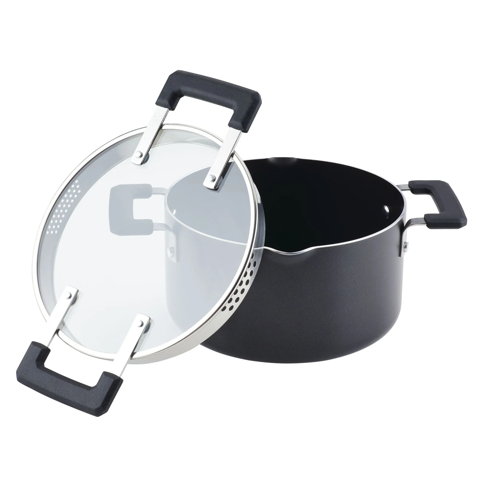 6-Quart Nonstick Straining Saucepot