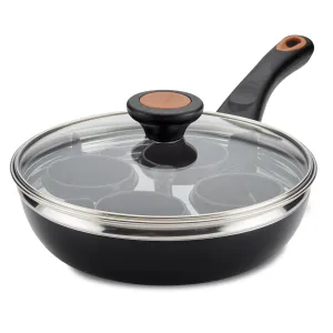 8-Inch Copper Ceramic Nonstick Egg Poacher
