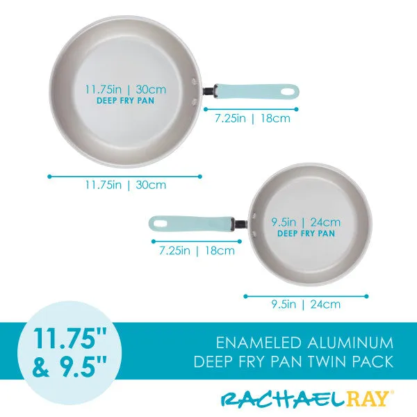 9.5-Inch and 11.75-Inch Create Delicious Nonstick Induction Frying Pans