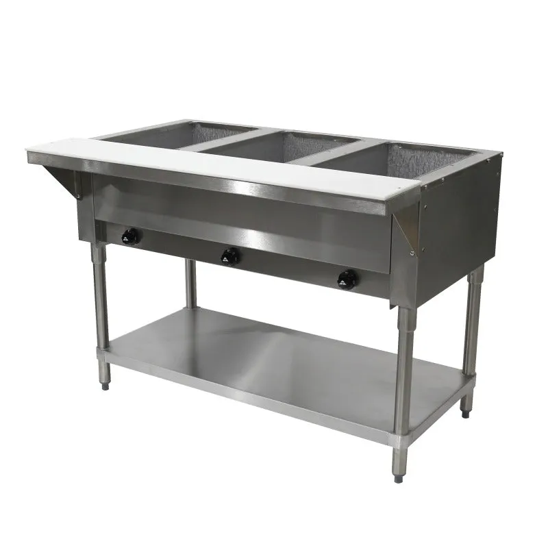 Advance Tabco HF-3G-NAT-X Hot Food Table, Natural Gas, 47-1/8"