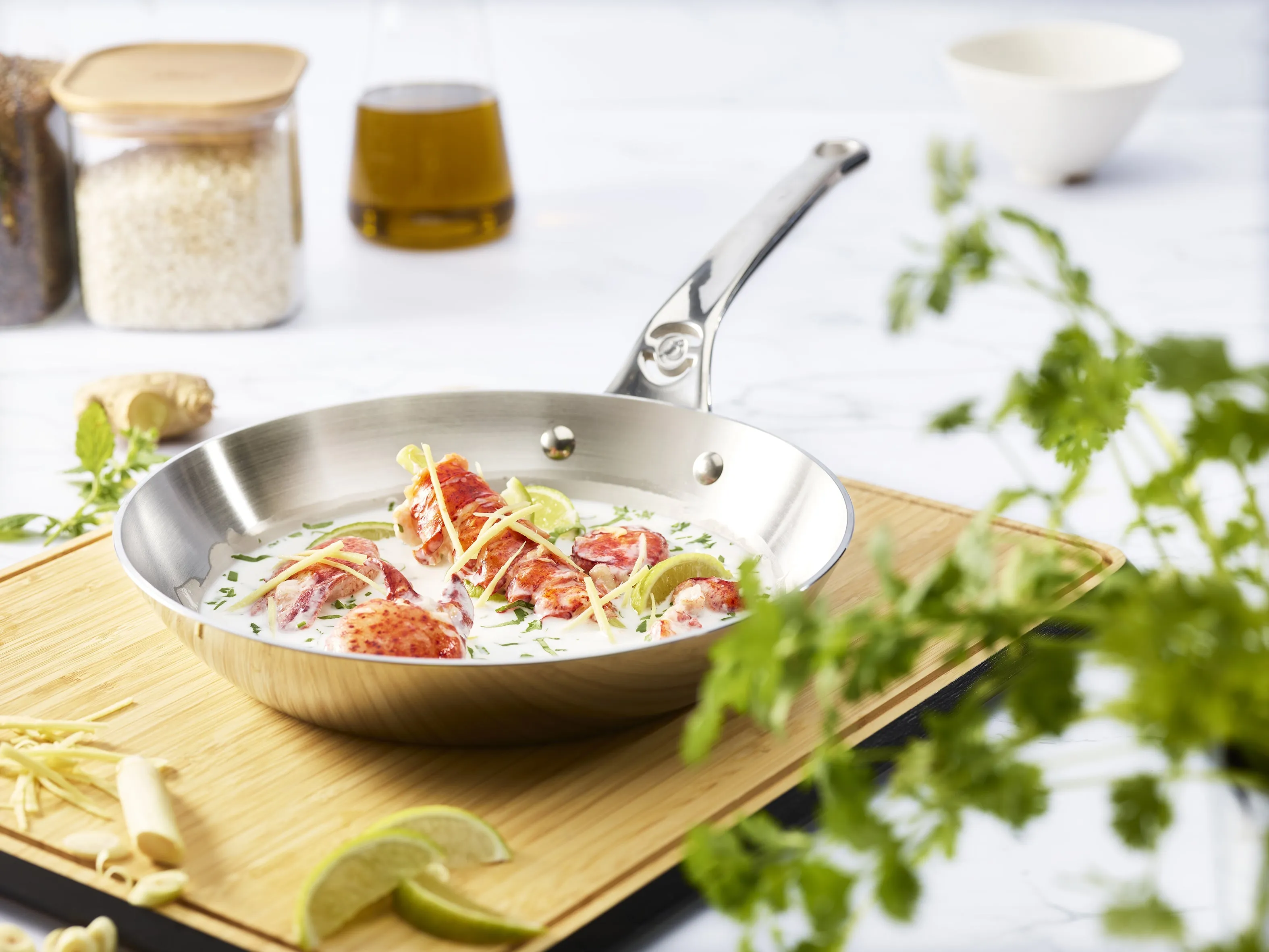 AFFINITY 5-ply Stainless Steel Fry Pan