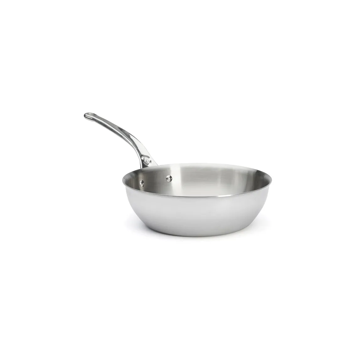 AFFINITY 5-ply Stainless Steel Rounded Sauté Pan