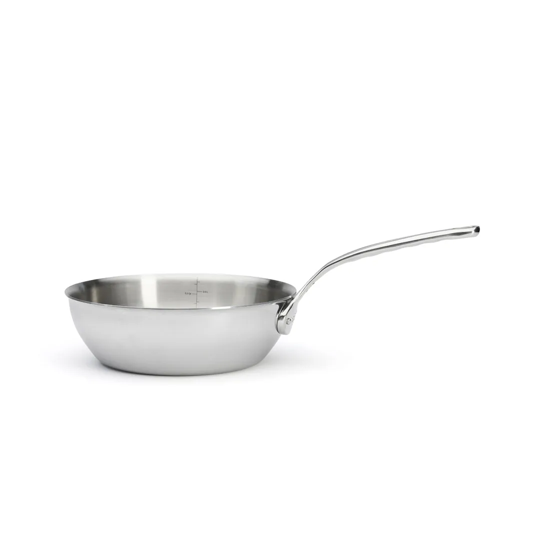 AFFINITY 5-ply Stainless Steel Rounded Sauté Pan