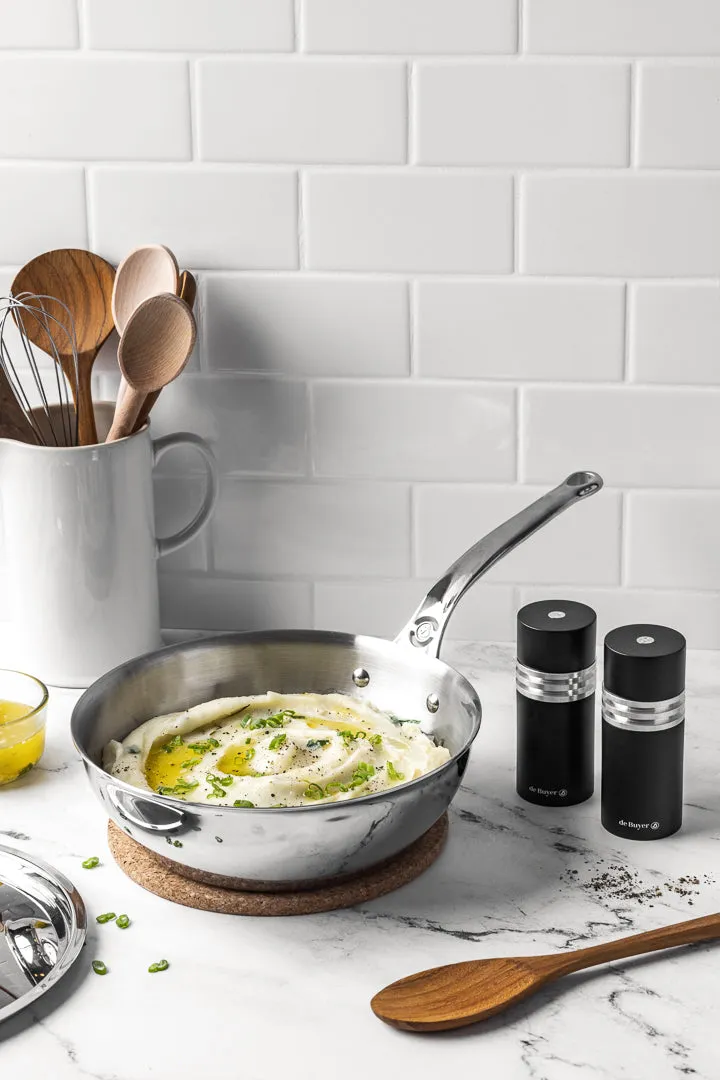 AFFINITY 5-ply Stainless Steel Rounded Sauté Pan