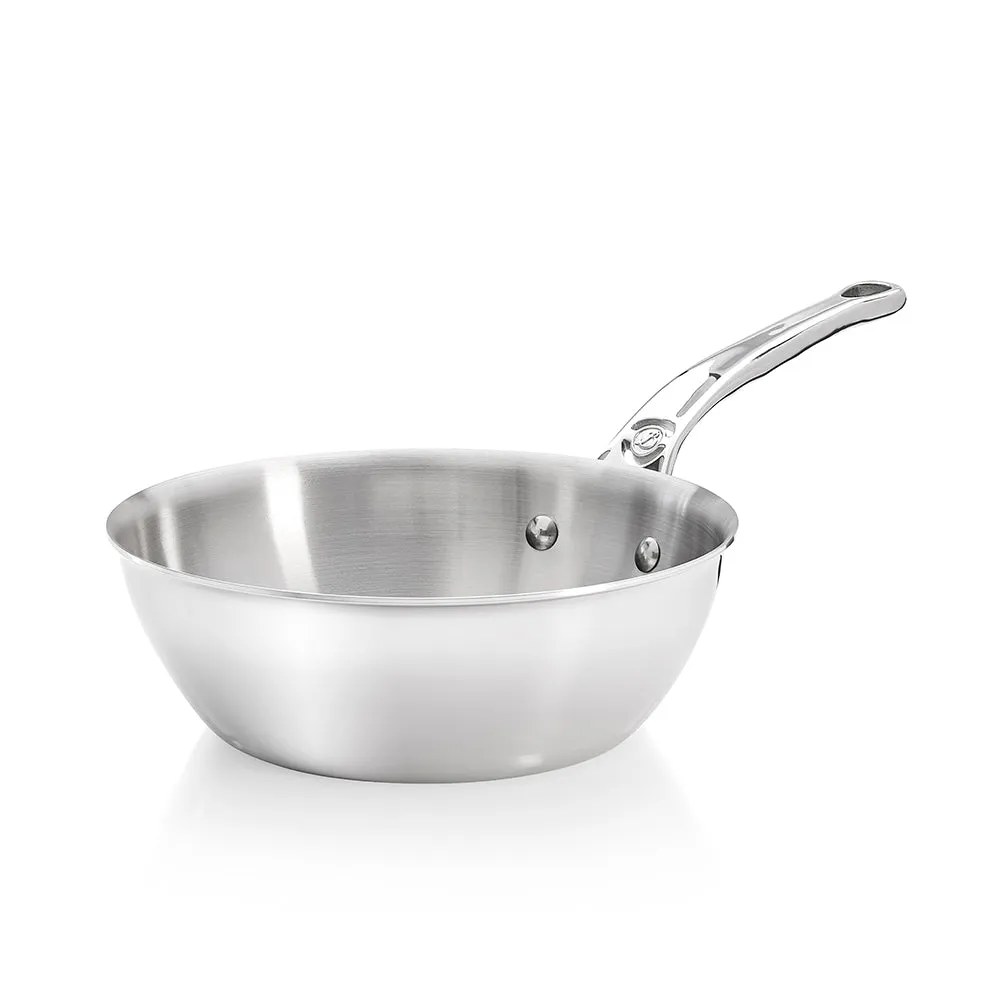 AFFINITY 5-ply Stainless Steel Rounded Sauté Pan