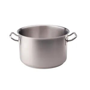 Agnelli Stainless Steel Casserole With Two Handles, 7-Quart