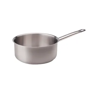 Agnelli Stainless Steel High Saute Pan, 2.9-Quart