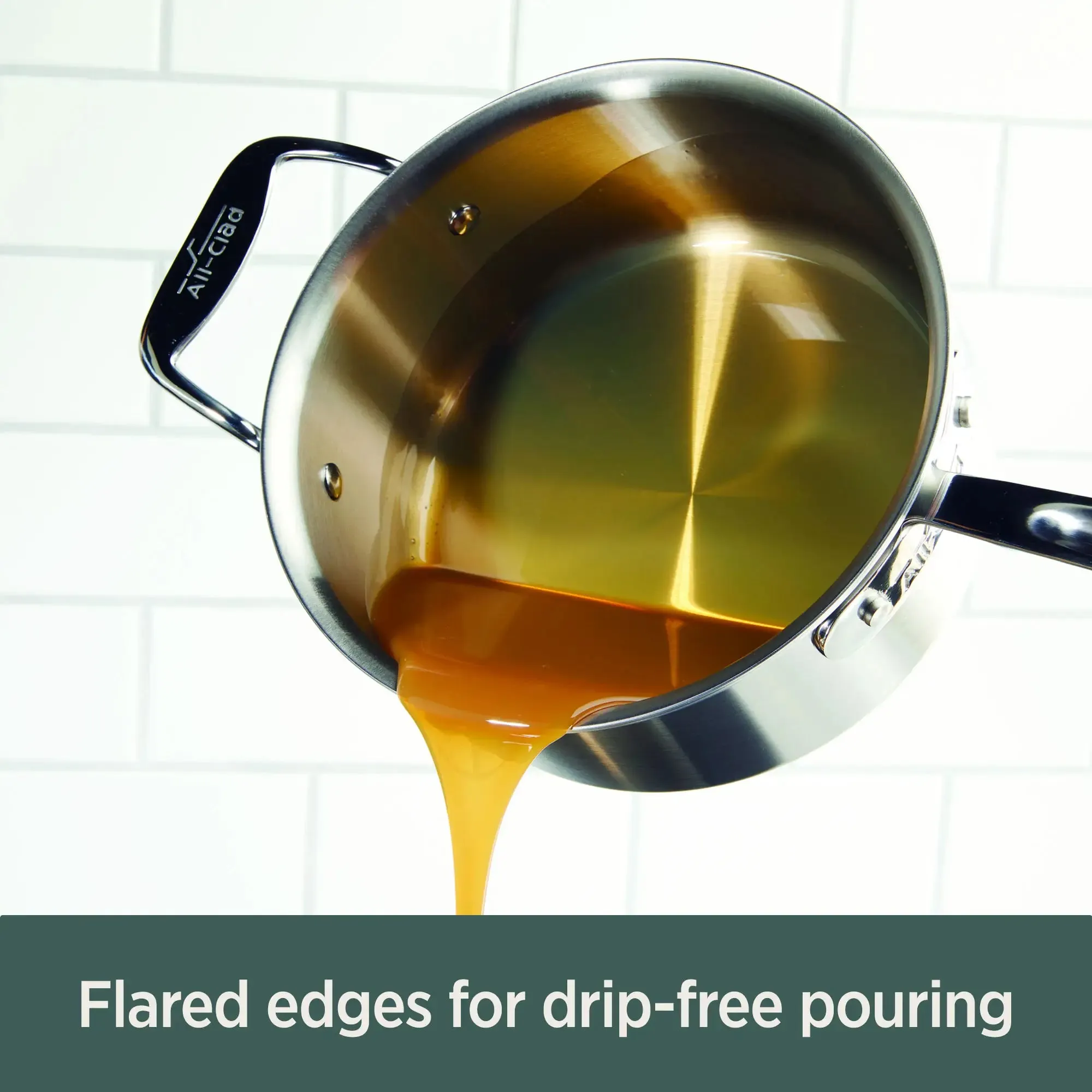 All-Clad D5 Stainless Brushed 5-ply Bonded Cookware, Nonstick Fry Pan, 10 & 12 inch set