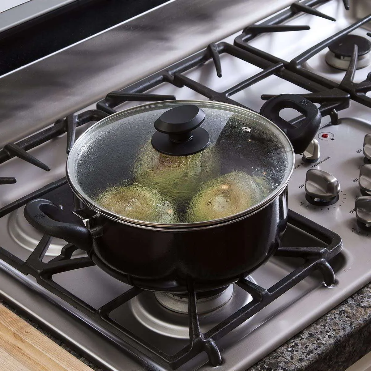 Artistry Non Stick Cookware Set, 8 Piece, Black - Ecolution