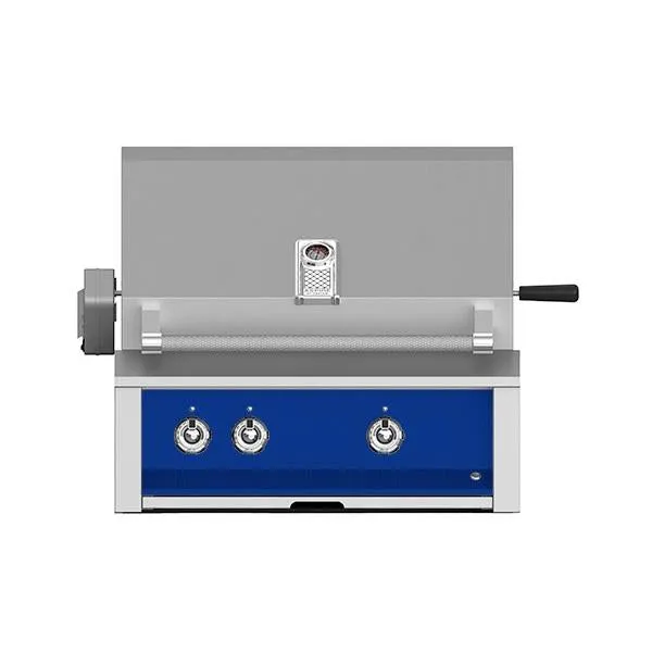 Aspire by Hestan 30" Built In Grill with One Tubular U-Burner, One Sear Burner and Rotisserie
