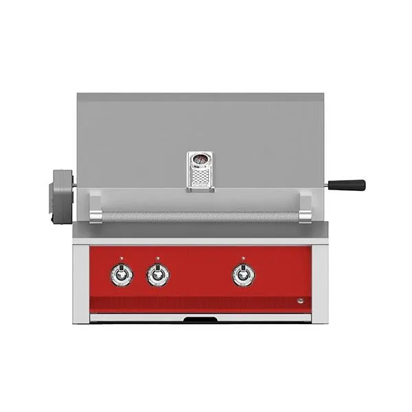 Aspire by Hestan 30" Built In Grill with One Tubular U-Burner, One Sear Burner and Rotisserie