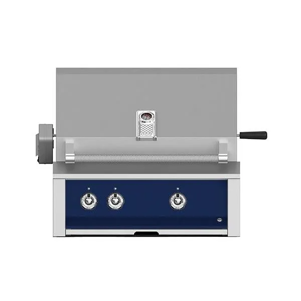 Aspire by Hestan 30" Built In Grill with One Tubular U-Burner, One Sear Burner and Rotisserie
