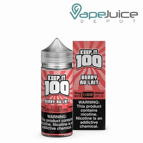 Berry Au Lait Keep it 100 TFN eLiquid