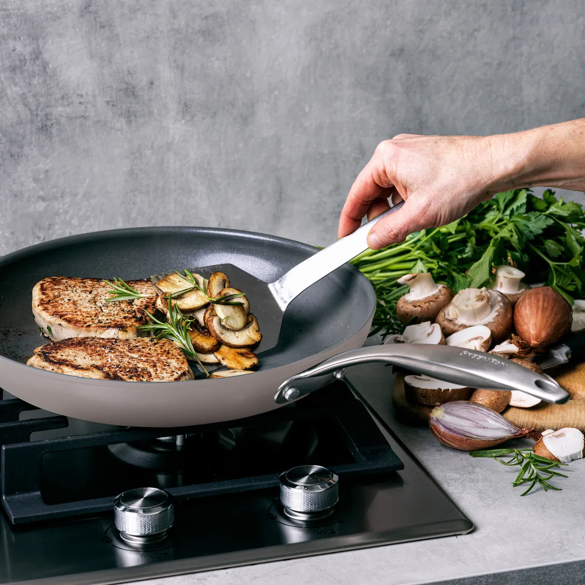 Canterbury Ceramic Nonstick 10-Piece Cookware Set | Clay