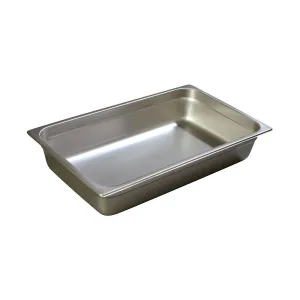 Carlisle 607004 DuraPan Steam Table Pan, Full Size, 4" Deep